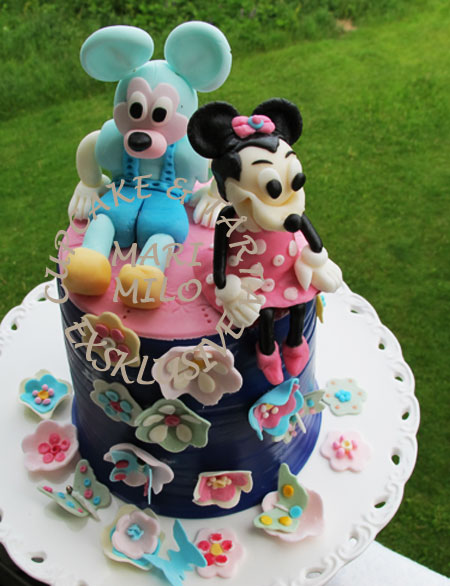 Myckey & Minnie Mouse Tårta