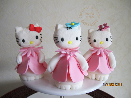 Hello Kitty sockerfigurer