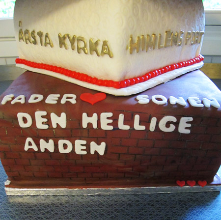 Tårta till Svensk Kyrka